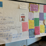 Class work displayed at the CMW 2024